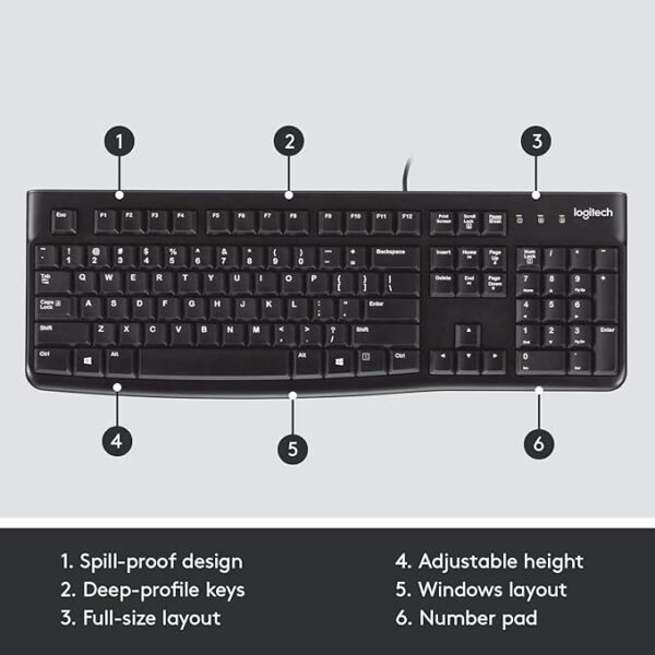 Logitech K120